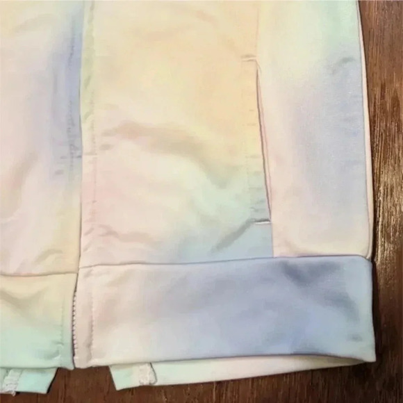 Adidas Rainbow Full Zip Girls Jacket, Size 6 - Picture 4 of 12